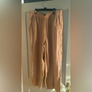 Tahiti 100% linen pants XL